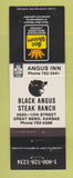 Matchbook Cover - Best Western Black Angus Steak Ranch Great Bend KS