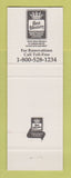 Matchbook Cover - Best Western Black Angus Steak Ranch Great Bend KS