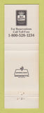 Matchbook Cover - Best Western Mackinaw City MI