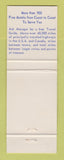 Matchbook Cover - Best Western Hillcrest Motel Pratt KS