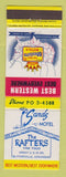 Matchbook Cover - Best Western Sands Motel Rafters Blytheville AR