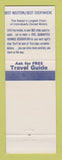 Matchbook Cover - Best Western Midlands Lodge Motel Hastings NE