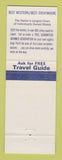Matchbook Cover - Best Western Motel Continental Eugene OR