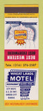 Matchbook Cover - Best Western Wheat Lands Motel Garden City KS