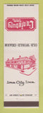 Matchbook Cover - Best Western Cantebury Inn Iowa City IA