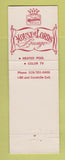 Matchbook Cover - Best Western Cantebury Inn Iowa City IA