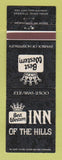 Matchbook Cover - Best Western Kerville TX