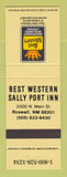 Matchbook Cover - Best Western Sally Port Inn Roswell NM