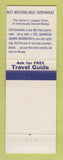 Matchbook Cover - Best Western Little America Cheyenne Western WY Salt Lake City