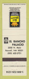Matchbook Cover - Best Western El Rancho Palacio Roswell NM