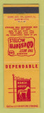 Matchbook Cover - Best Western Ranch House Court Quincy IL