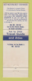 Matchbook Cover - Best Western Bay View Motel Morrow Bay CA