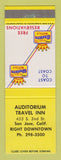 Matchbook Cover - Best Western Auditorium Travel Inn San Jose CA #1