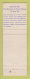 Matchbook Cover - Best Western San Jose Lodge CA #2
