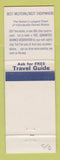 Matchbook Cover - Best Western San Jose Lodge CA