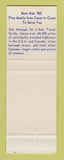 Matchbook Cover - Best Western Embers Motel Paris TX