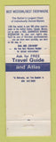 Matchbook Cover - Best Western Ponderosa Motel Burns OR