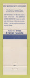 Matchbook Cover - Best Western Liberty Inn West Liberty IA