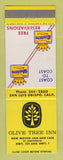 Matchbook Cover - Best Western Olive Tree Inn San Luis Obispo CA