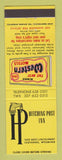 Matchbook Cover - Best Western Hitching Post Inn Cheyenne WY