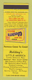 Matchbook Cover - Best Western Holding's Little America WY