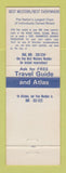 Matchbook Cover - Best Western Al Ray Motel Albany OR