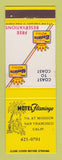 Matchbook Cover - Best Western Motel Flamingo San Francisco CA
