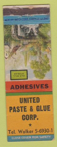 Matchbook Cover - United Paste and Glue Corp WEAR