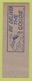Matchbook Cover - United Paste and Glue Corp WEAR