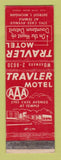 Matchbook Cover - Travler Motel Detroit MI