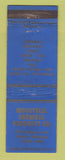 Matchbook Cover - Industrial Chemical Products Detroit MI WEAR