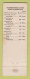 Matchbook Cover - Pioneer Bar Liquor Store Haines AK