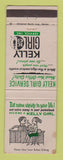 Matchbook Cover - Kelly Girl Temp Services Office Work WEAR