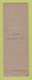 Matchbook Cover - The Corner Restaurant Indianapolis IN pinup Lelah Morris