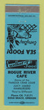 Matchbook Cover - Rogue River Cafe Gold Beach OR