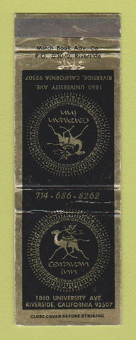 Matchbook Cover - Caravan Inn Riverside CA