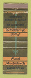 Matchbook Cover - Hotel Muehlebach Kansas City MO