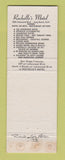 Matchbook Cover - Rochelle's Restaurant Long Beach CA