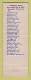 Matchbook Cover - Sportsman's Bar Necedah WI