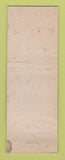Matchbook Cover - Harrison and Son Gulf oil gas Oakwood Village OH pinup WORN