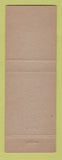 Matchbook Cover - Pinup BLANK Sailor Beware