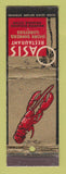 Matchbook Cover - Oasis Restaurant Orange CT feature lobster