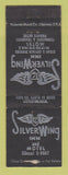 Matchbook Cover - Silvre Wing Inn Motel Littleton Colorado