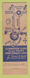 Matchbook Cover - Silvre Wing Inn Motel Littleton Colorado