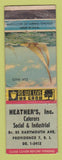 Matchbook Cover - Heather's Catering Providence RI WEAR