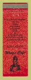 Matchbook Cover - Wong's Cafe Chinese Klamath Falls OR