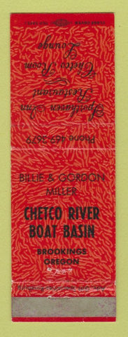 Matchbook Cover - Sporthaven Inn Restaurant Brookings OR