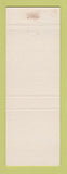 Matchbook Cover - Branding Room Restaurant Santa Monica CA
