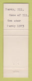 Matchbook Cover - Howard Hardware Novella's Village Shoppe Clothes Percy IL