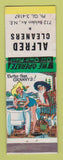 Matchbook Cover - Alfred Cleaners Los Angeles? Hillbilly WEAR